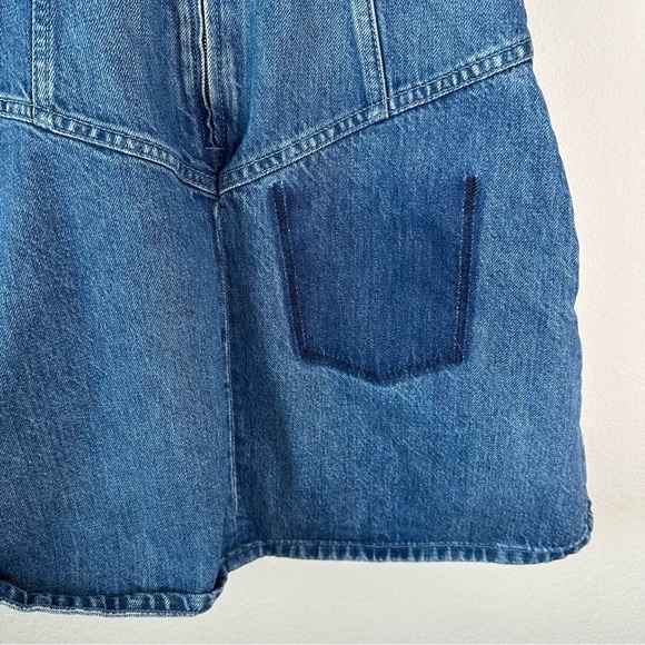 Alexander McQueen Blue Sleeveless Sheath Mini Dress SZ XS US 2 IT 38 - Picture 9 of 10